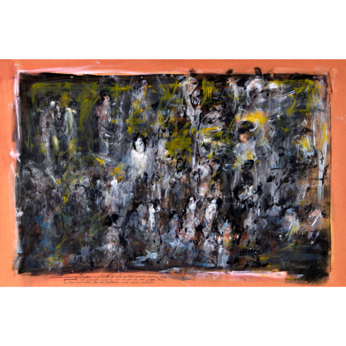 Gerrit Bekker, Bildschrift, 93x61cm, 2004, ID_223