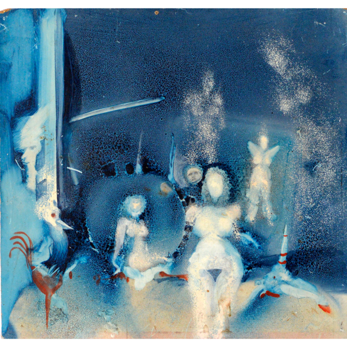 Gerrit Bekker, Wenn Uwe Bremer träumt, 34x33cm, 1973, ID_232