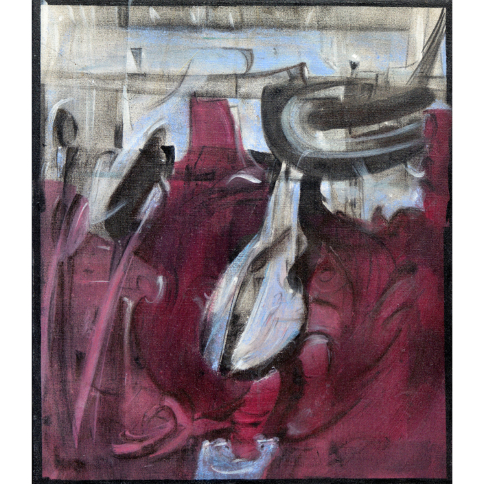 Gerrit Bekker, Am Kai, 60x70cm, 1994, ID_239