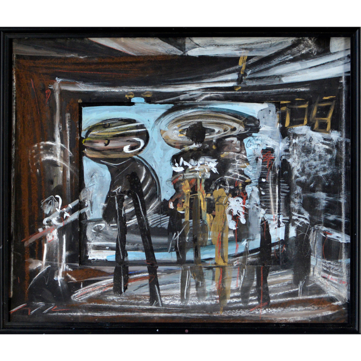 Gerrit Bekker, Ohne Unterlaß, 63x54cm, xxxx, ID_257