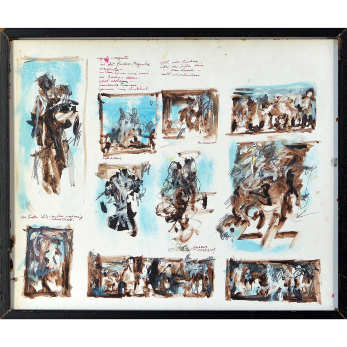 Gerrit Bekker, Magenta Magenta, 60x50cm, 2002, ID_258