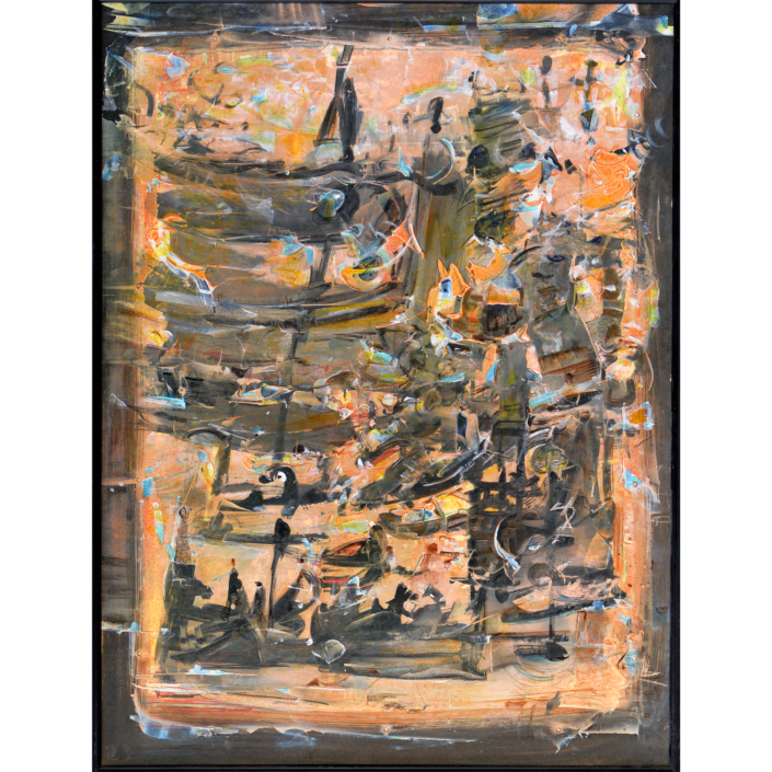 Gerrit Bekker, Angedacht, 60x80cm, 2004, ID_278