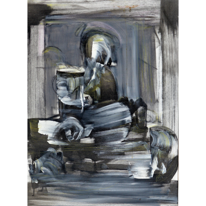 Gerrit Bekker, Bergen bei Tisch, 60x80cm, 2002, ID_280