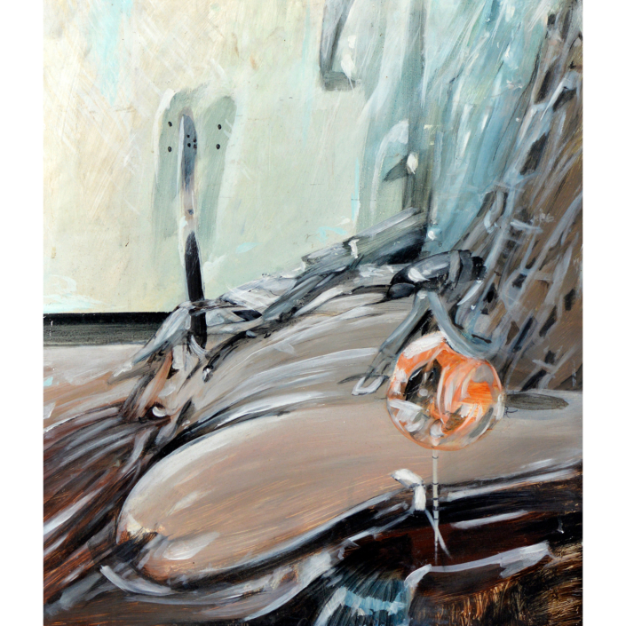 Gerrit Bekker, Der Pose Anfang, 63x73cm, xxxx, ID_283