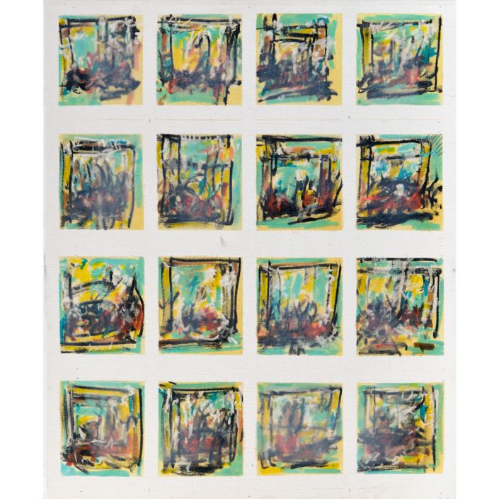 Gerrit Bekker, Vor der Verrückung, 48x55cm, 2012, ID_288