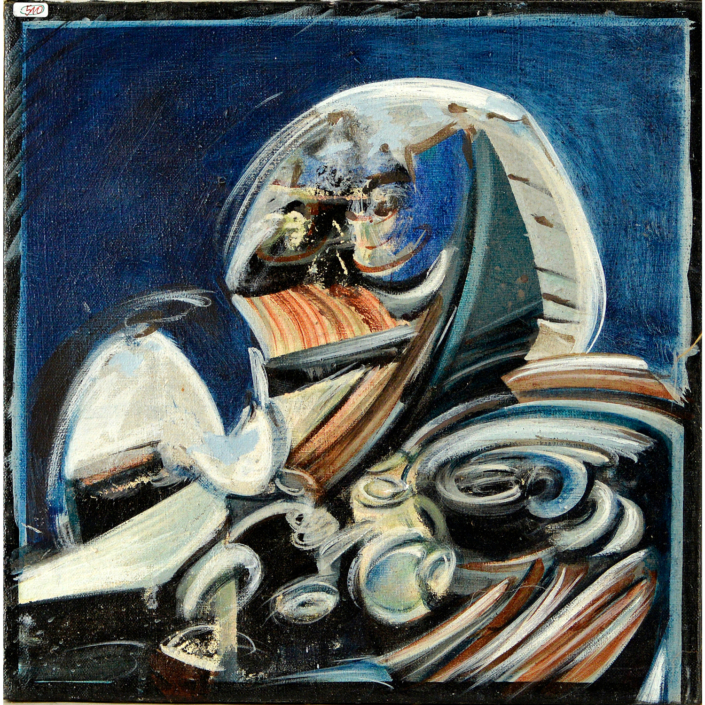 Gerrit Bekker, Erheben Erhaben, 40x42cm, 1999, ID_510