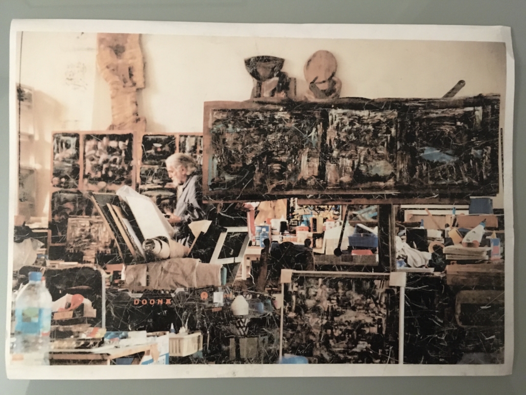 Gerrit Bekker im Atelier Lindewitt